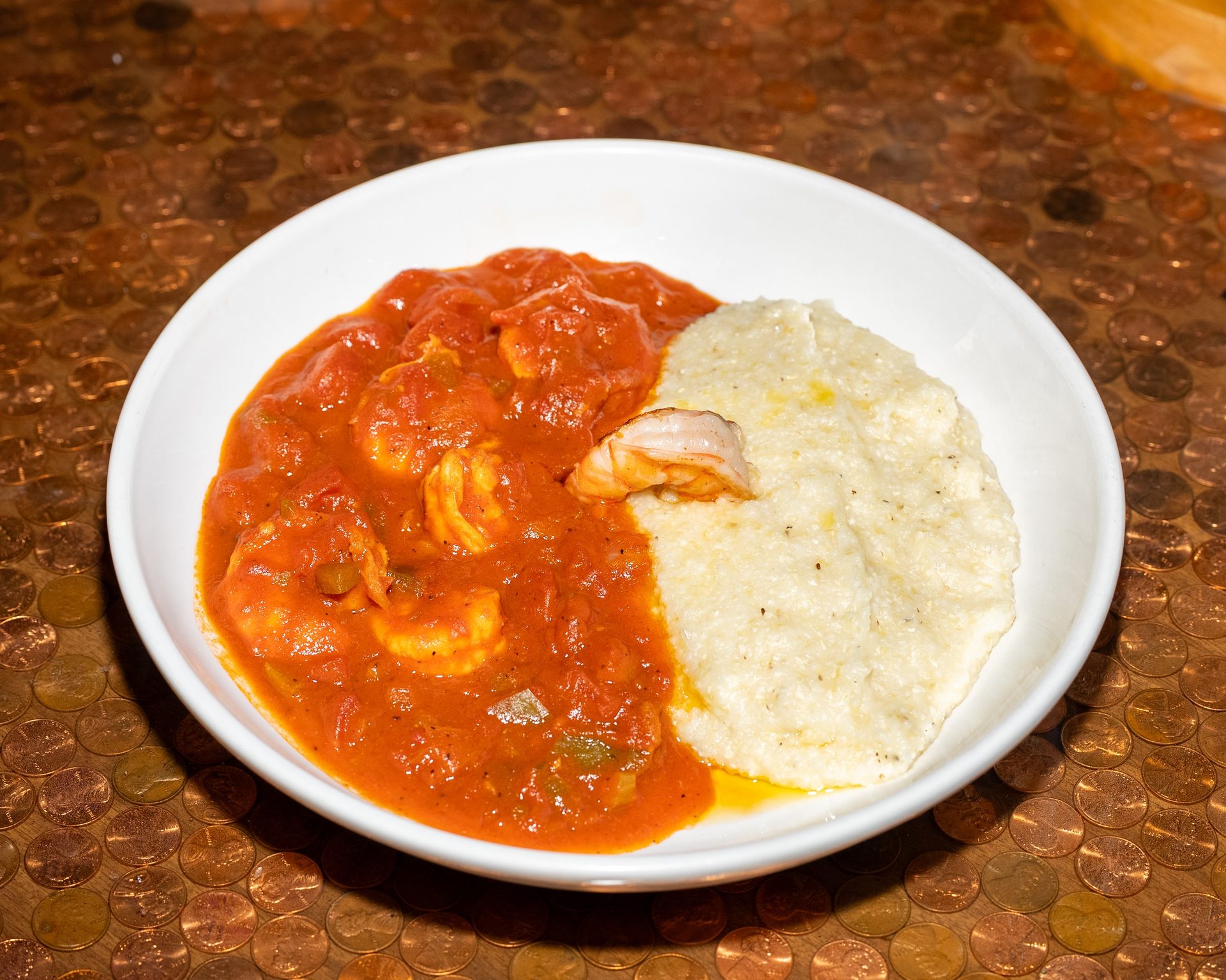 Shrimp Creole & Grits