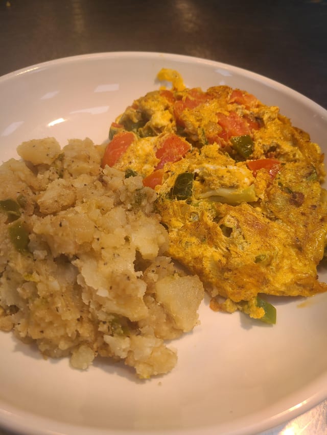 Vegetarian Omelet.