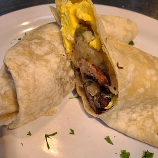 Big Al breakfast wrap