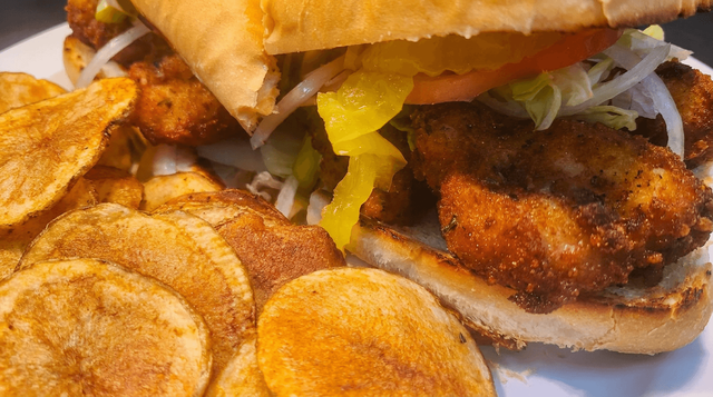 Shrimp Po Boy.